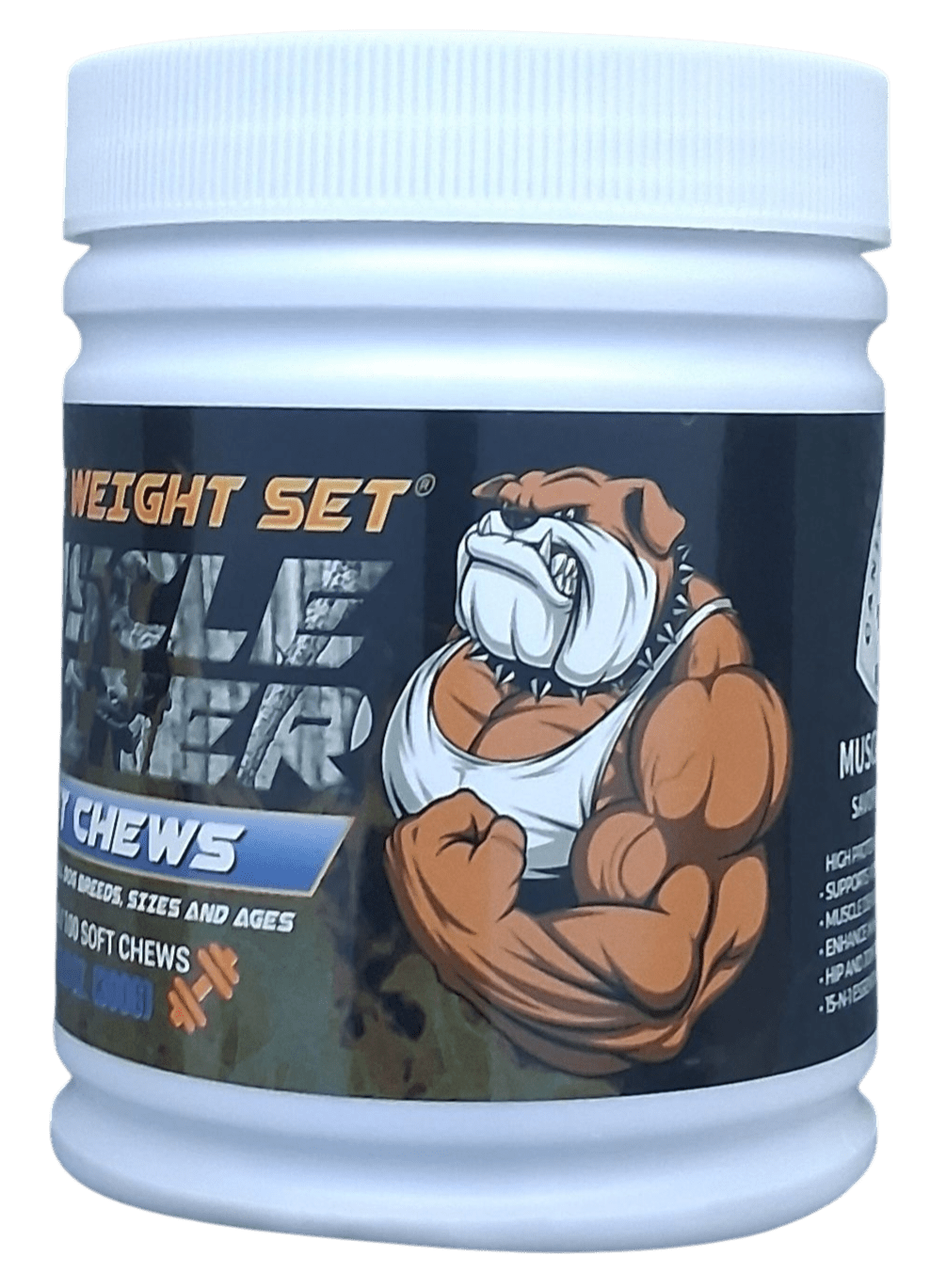 Muscle Gainer Dog Treats Soft Chew