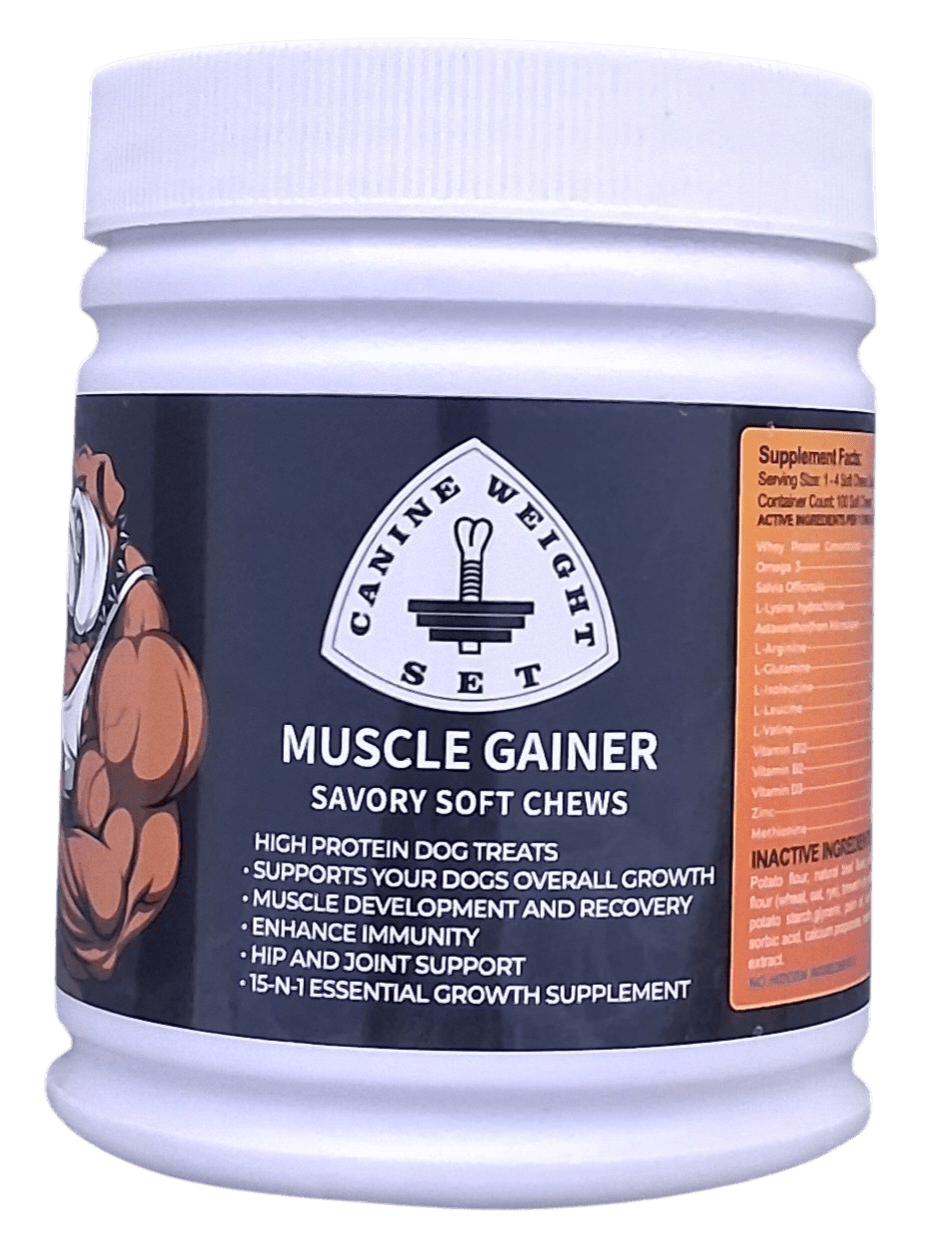 Muscle Gainer Dog Treats Soft Chew