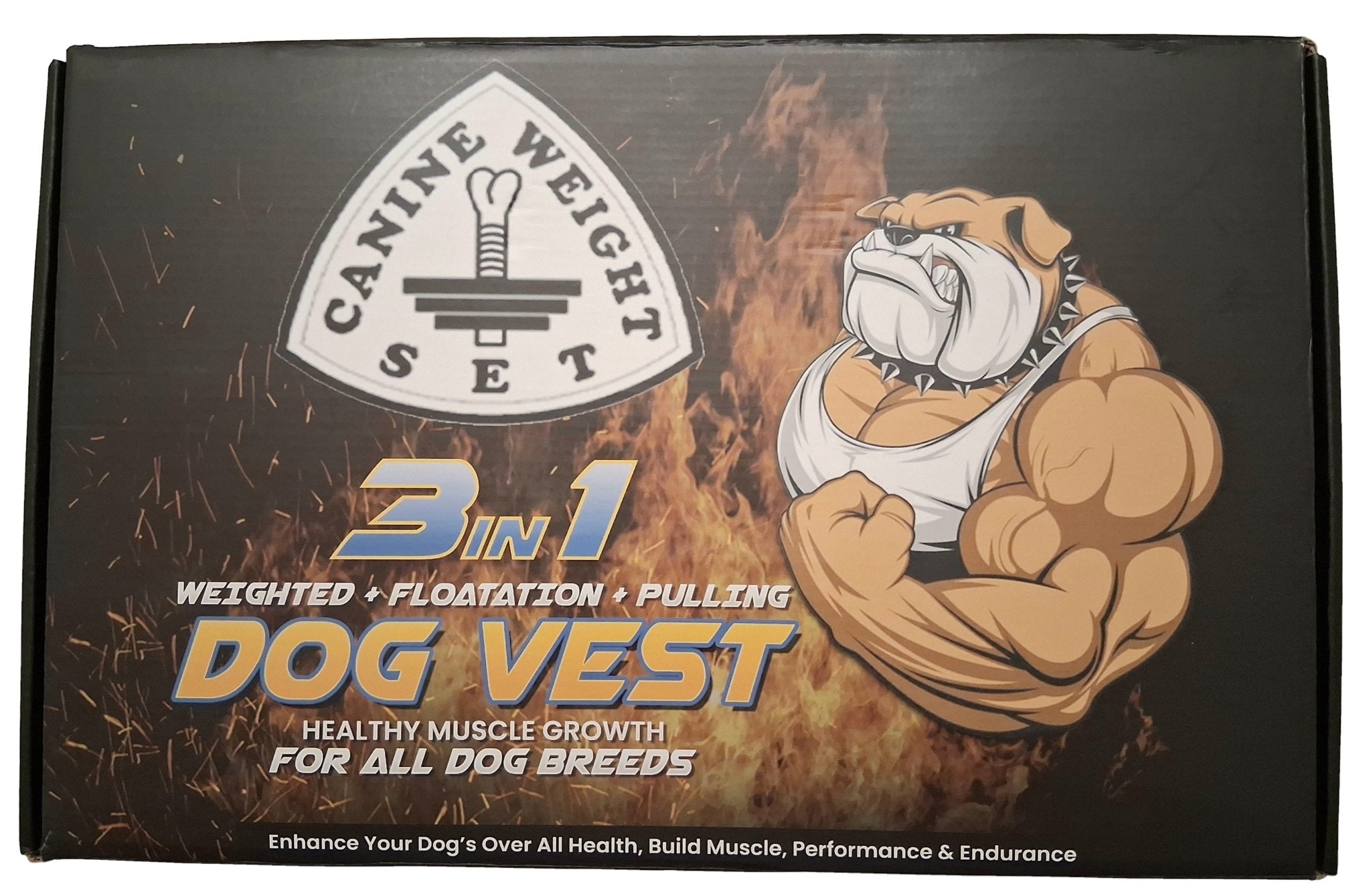 WHOLESALEWeighted Dog VestSmall – Vest 8LBS. / Dog Weight 20 – 45LBS. - 10 VESTCAMOUFLAGE