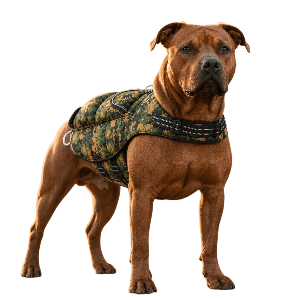 Weight + Float + Pulling 3 In 1 Dog Vest - Weights IncludedWeighted Dog VestSmallCamouflage