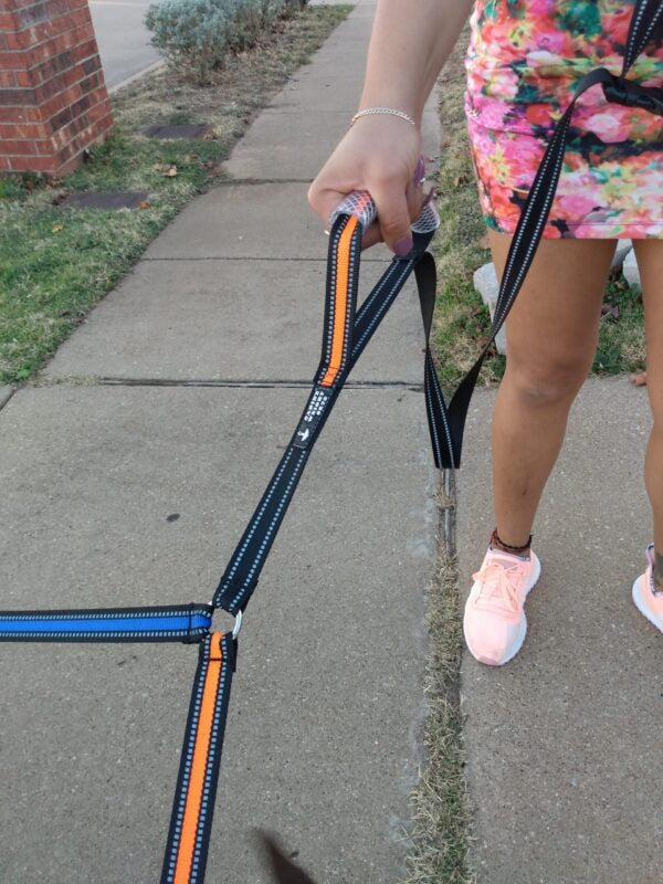 Dual Dog Walker Leash™ - CANINE WEIGHT SET®