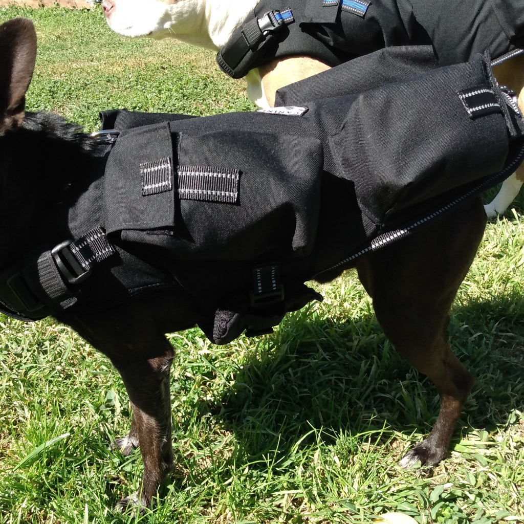 Weighted + Floatation Swimming + Pulling Attachment 3 In 1 Dog Vest - CANINE WEIGHT SET®